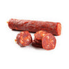 Goikoa Spanish Chorizo Cantimpalo whole deli cut sausage on charcuterie board