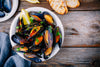 Mussels being served