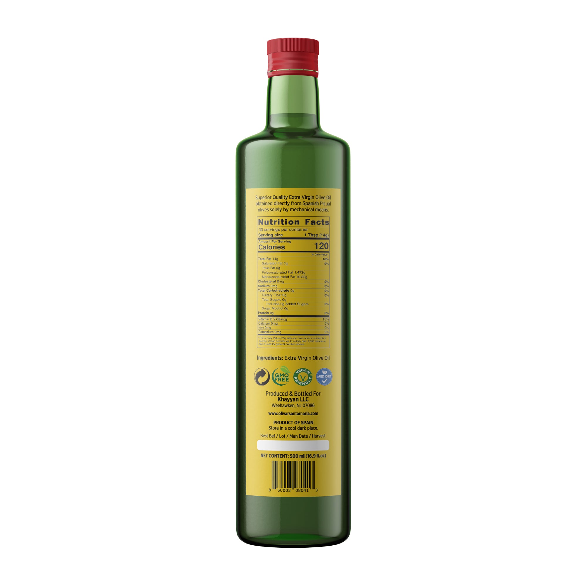 Best Olive Oil Gold Award at NYIOOC