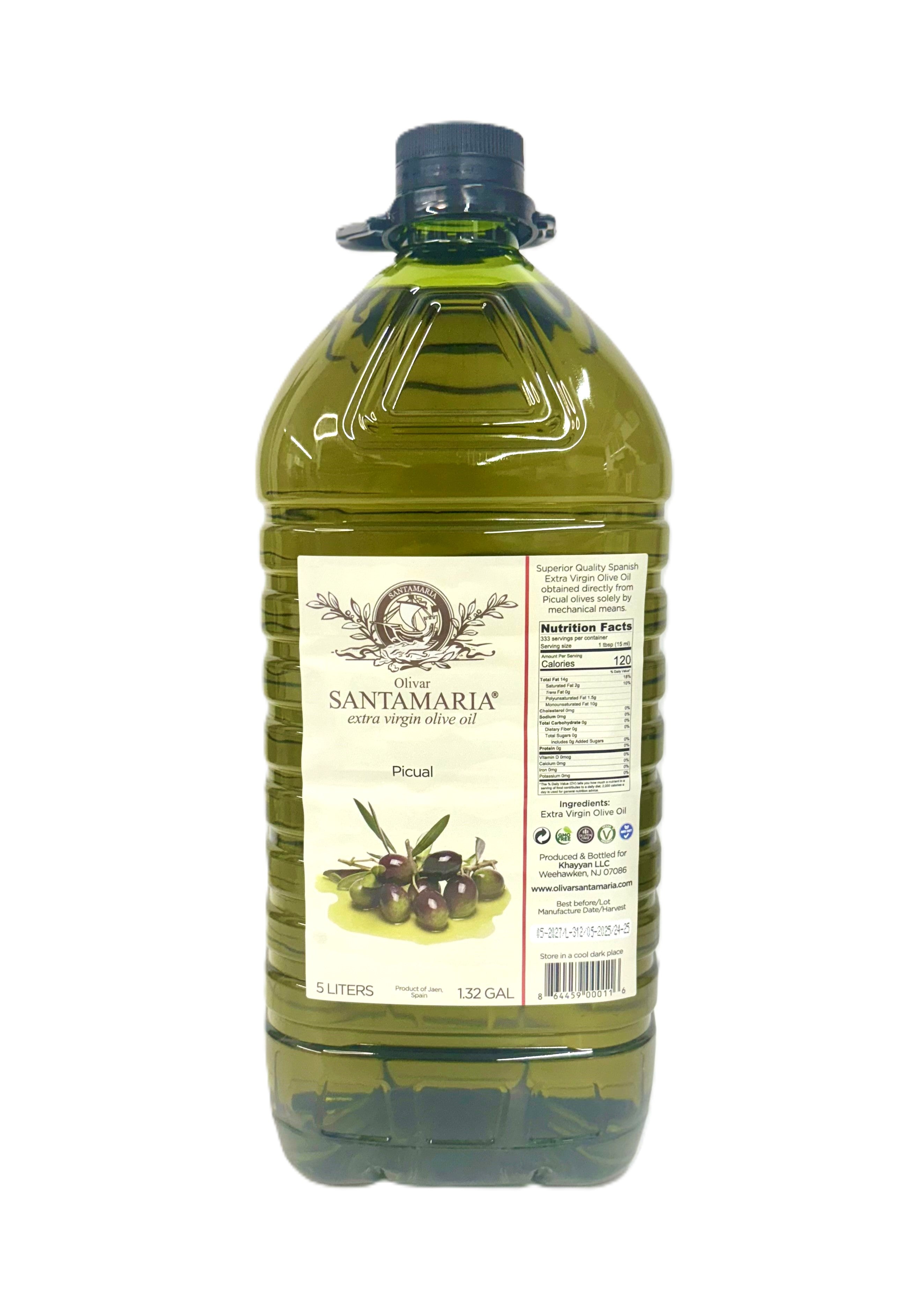 Olivar SANTAMARIA Picual 5 Liter Extra Virgin Olive Oil