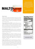 Texturas Tapioca Maltodextrine fact sheet