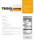 Texturas Trisol Fact Sheet