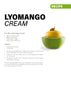 TEXTURAS Lyo mango fact sheets