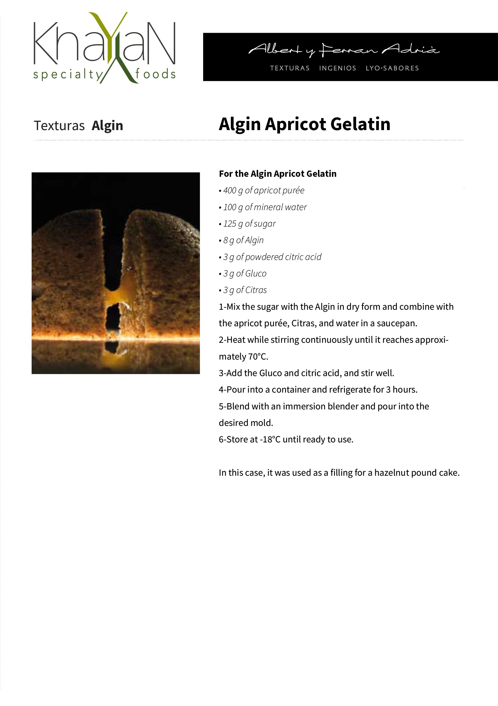TEXTURAS Algin 500gr/17.6oz