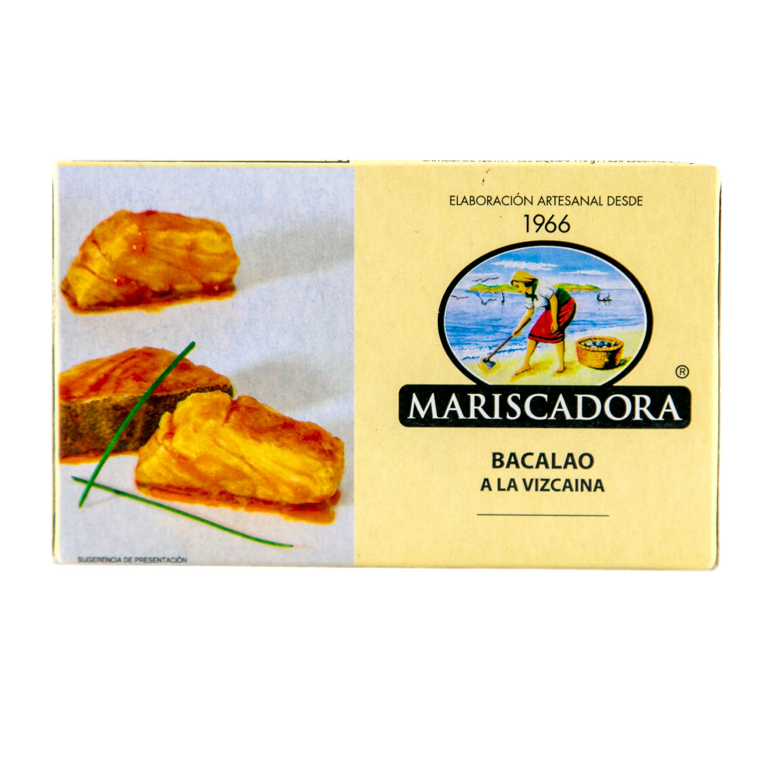 Mariscadora Cod-fish in biscay style sauce