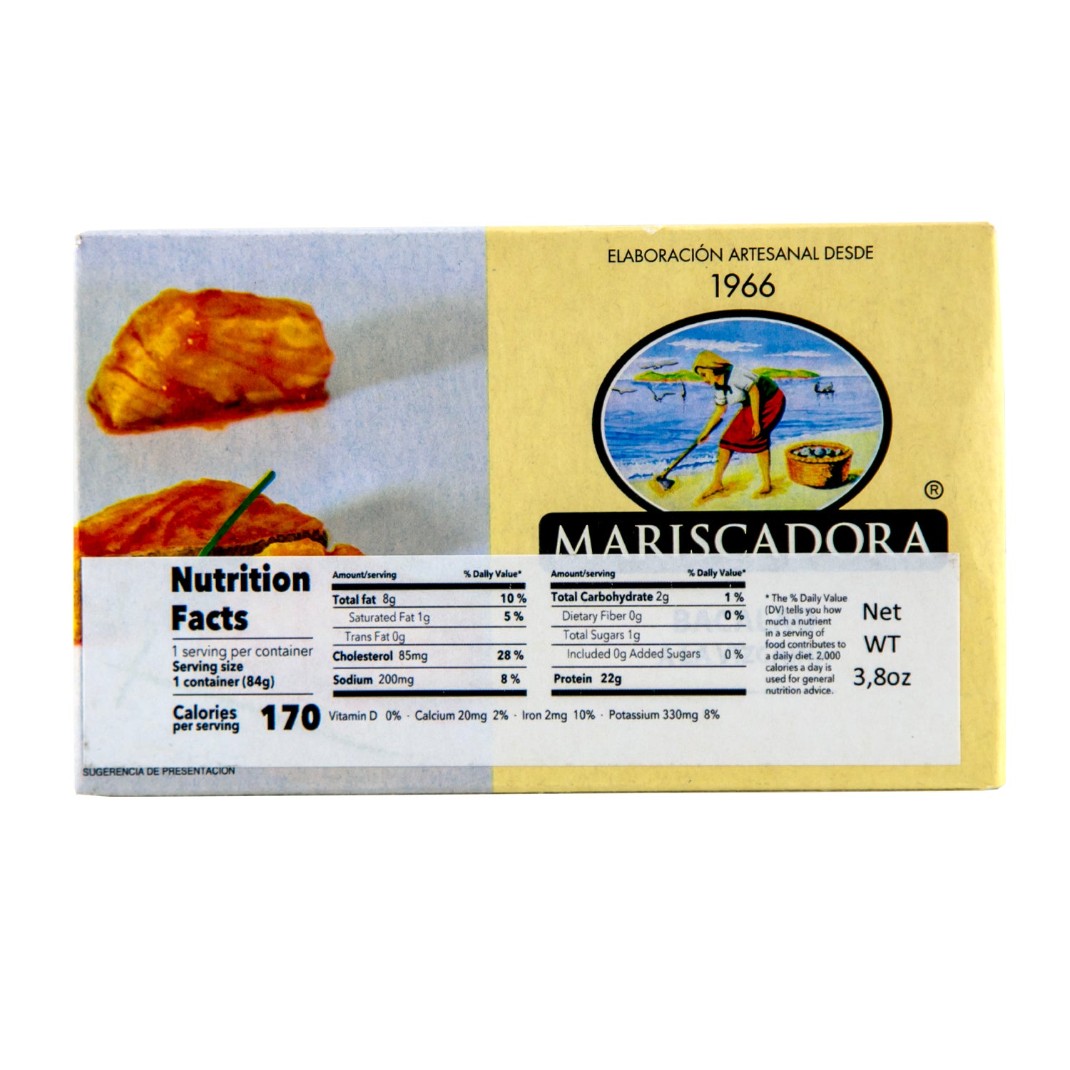 Mariscadora Cod-fish in biscay style sauce