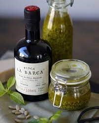 Chimichurri with smoked olive oil