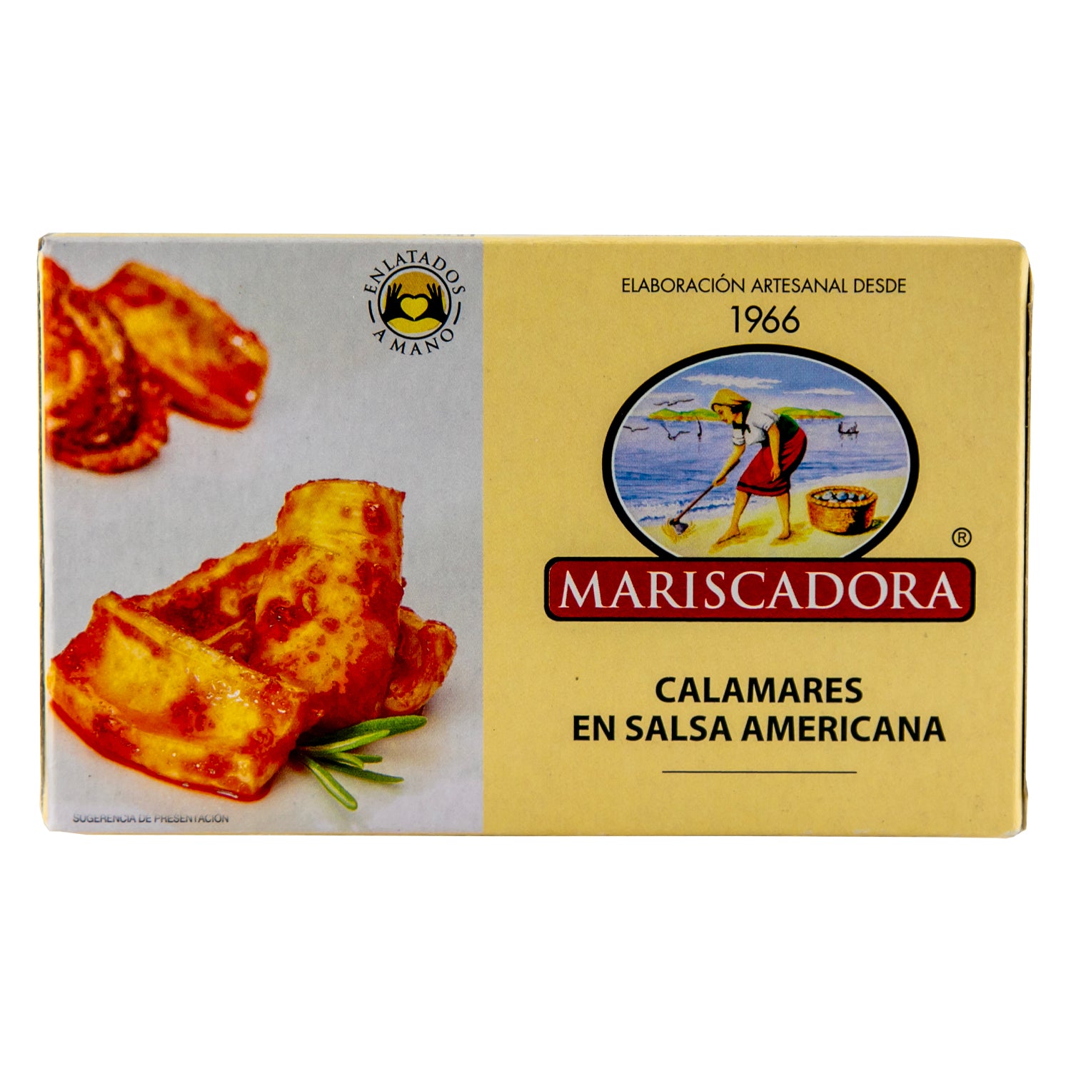 Mariscadora Squids (Pieces) in American Sauce