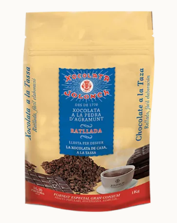 Grated Chocolate Jolonch Tube – 35% Cocoa (1000g)
