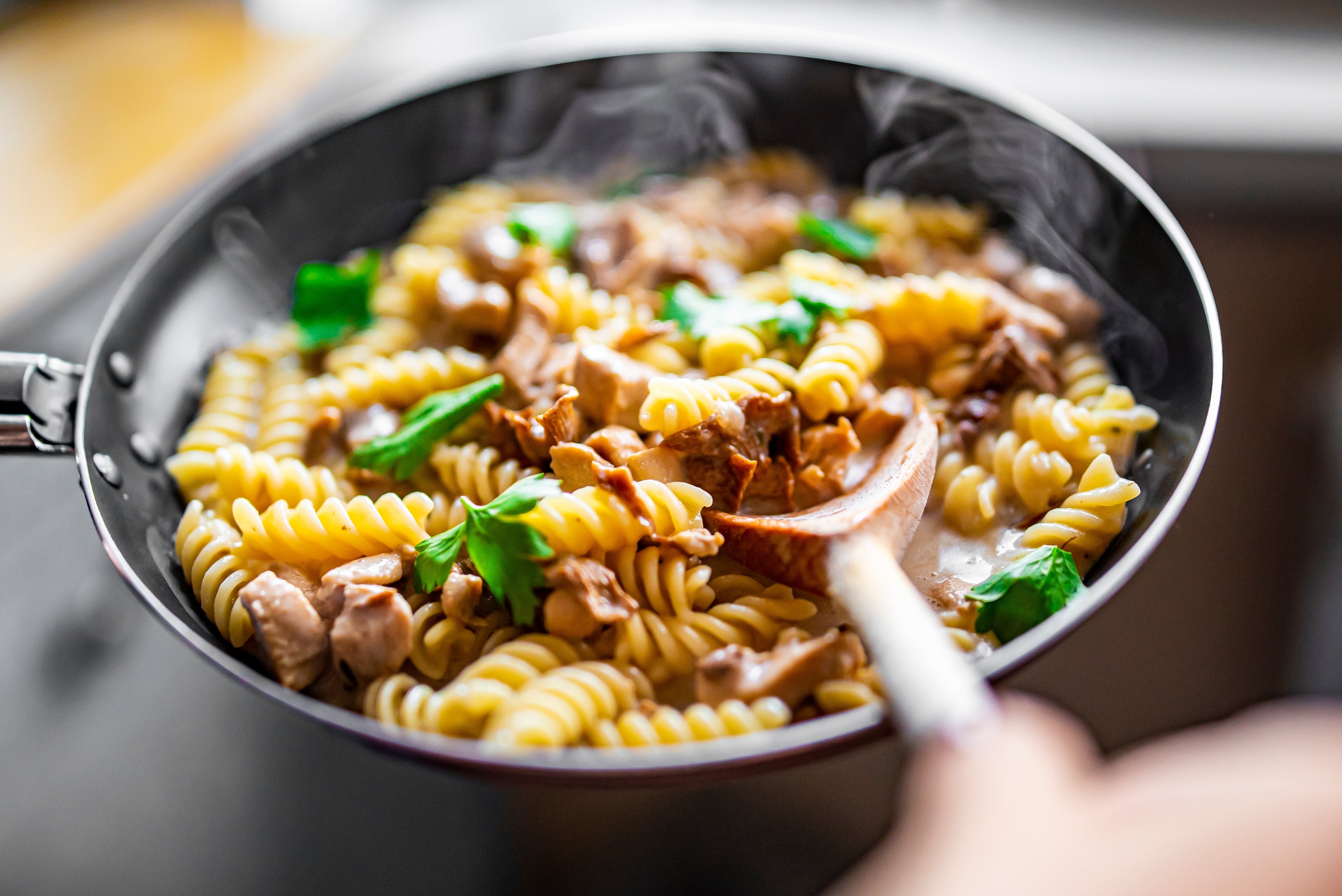 Fusilli chicken pasta Armando