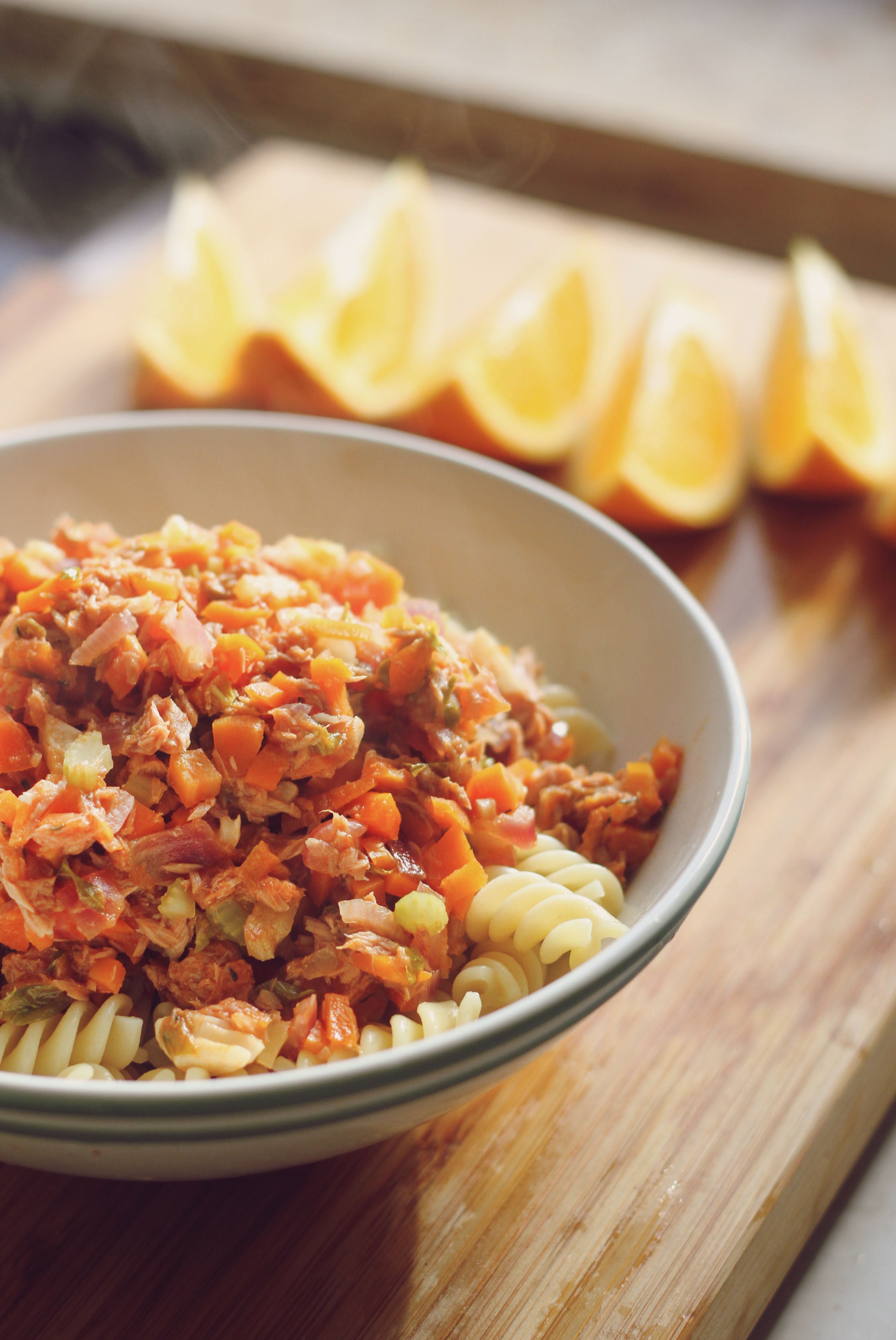 Armando Fusilli tuna bowl