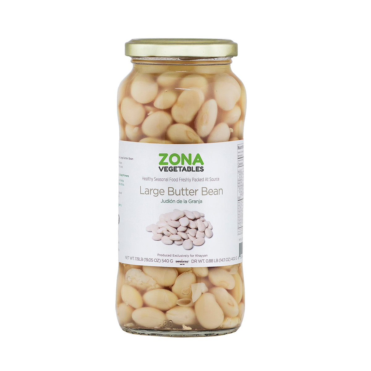 Judion Large Butter Bean