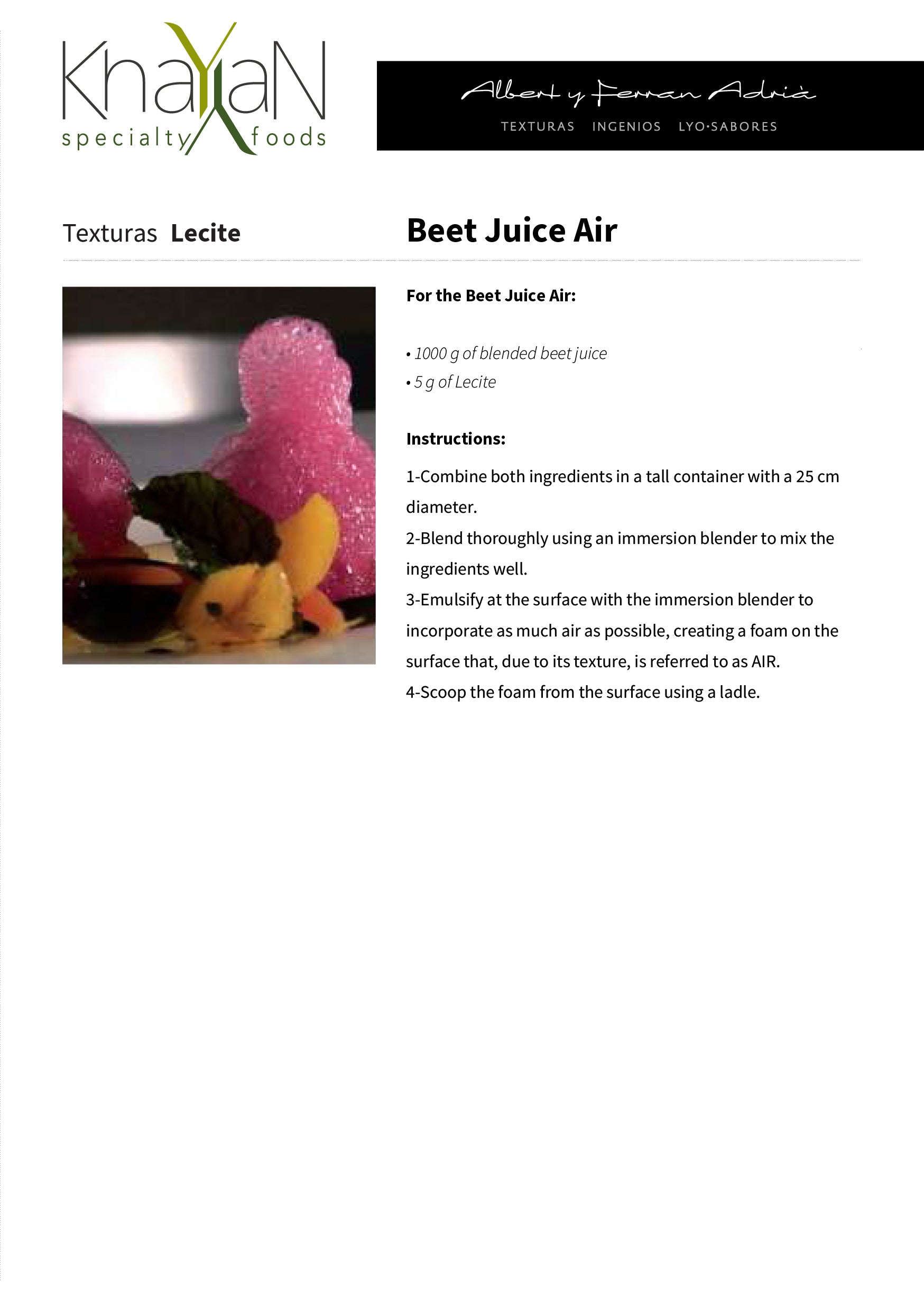 TEXTURAS Lecite 300gr/10.6oz