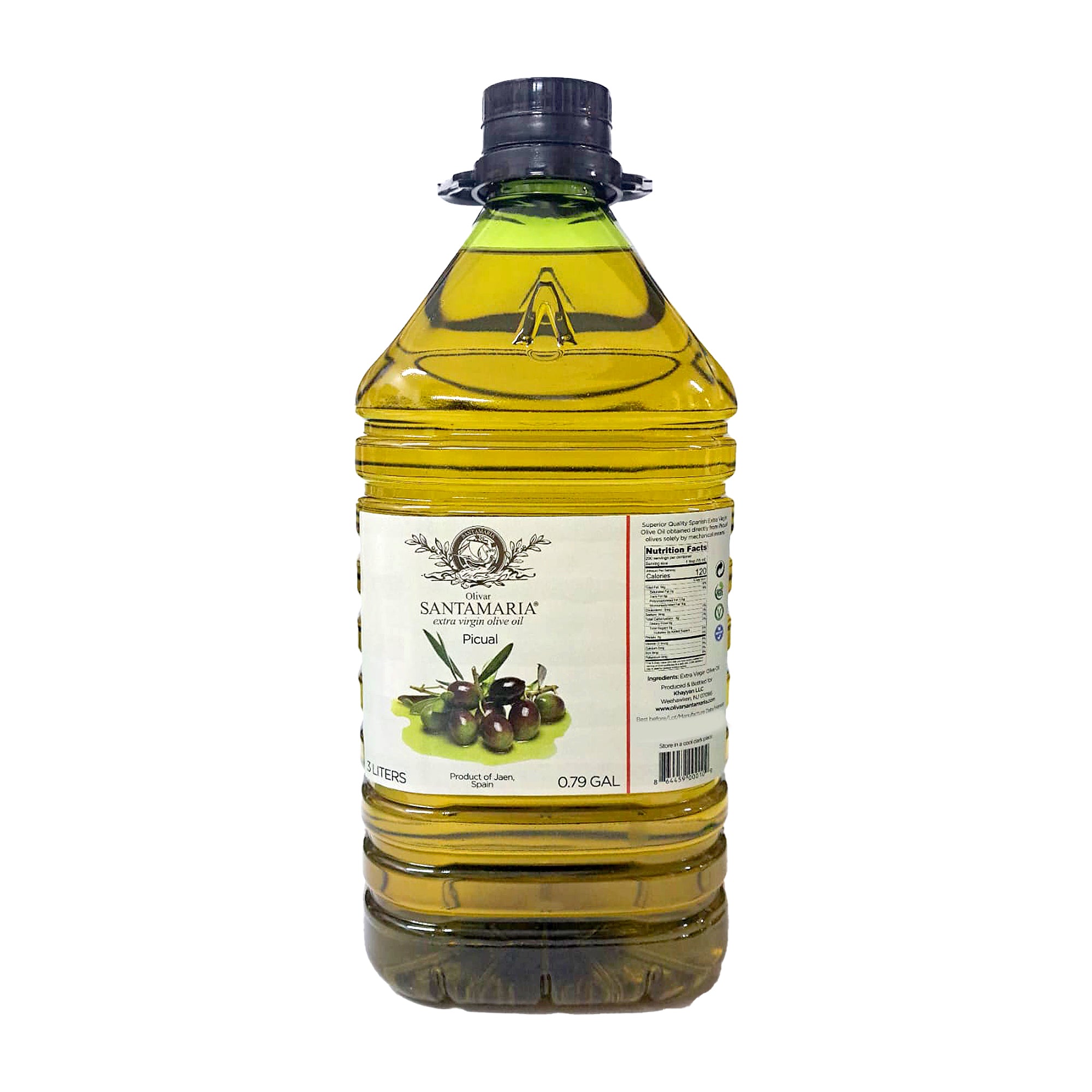 Olivar SANTAMARIA Picual 3 Liter Extra Virgin Olive Oil