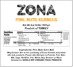 Pine Nuts Kernels