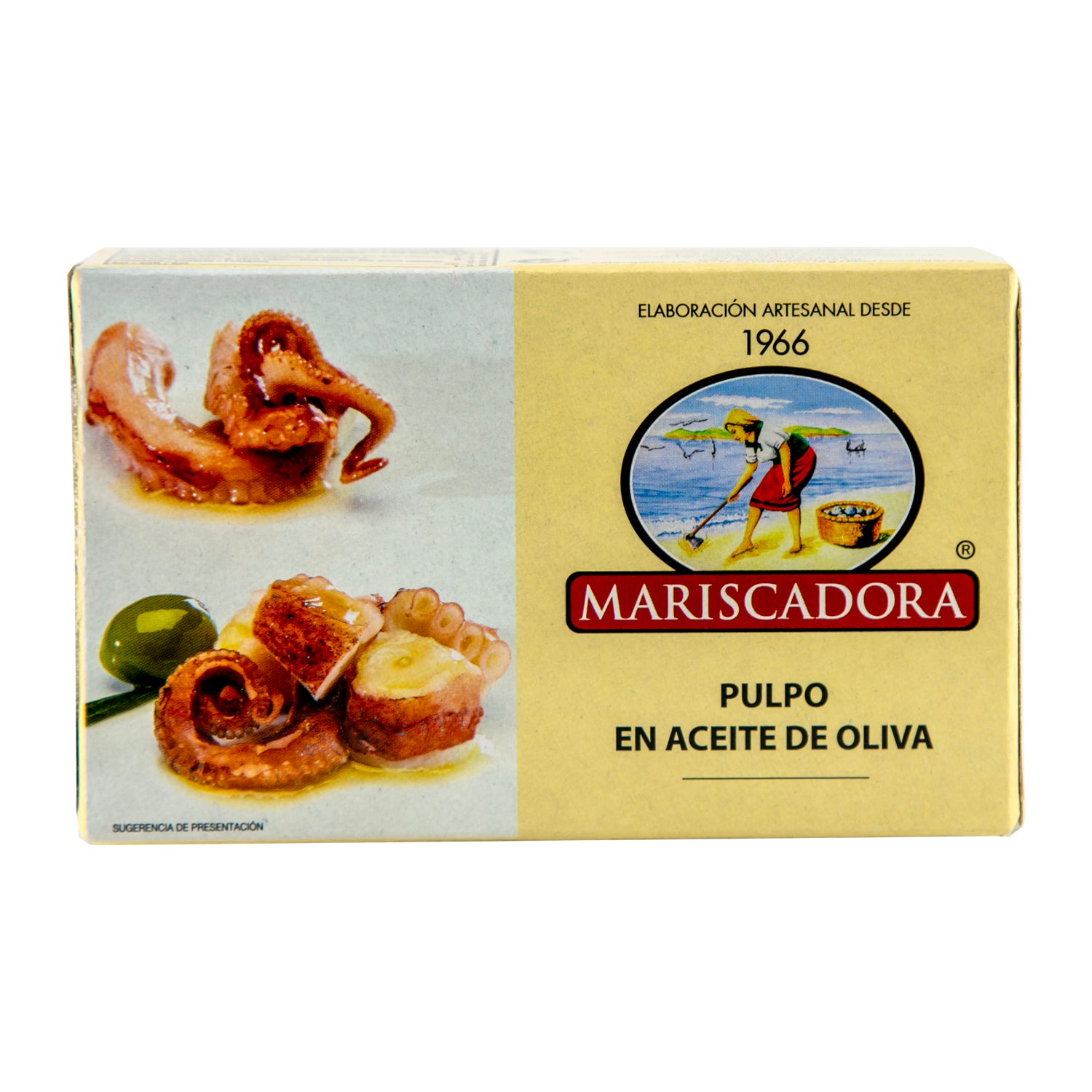 Mariscadora Octopus in Olive Oil