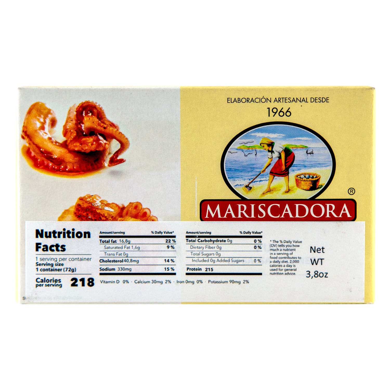 Mariscadora Octopus in Marine sauce