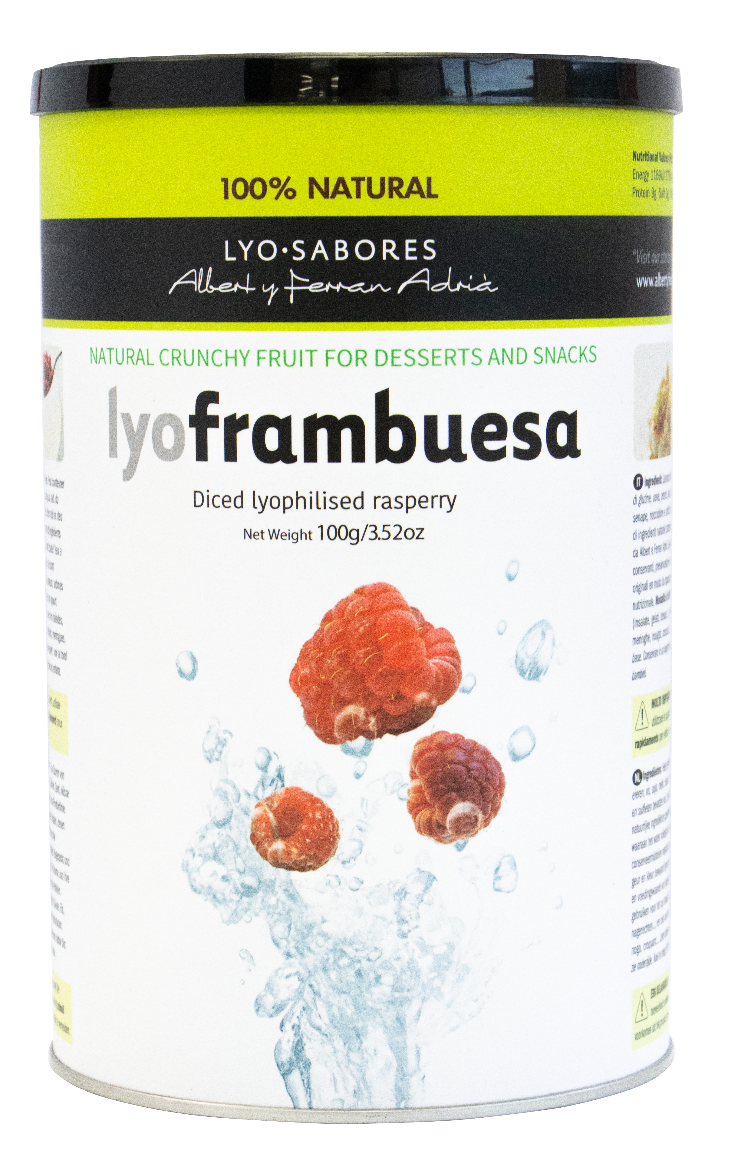 TEXTURAS Lyo Raspberry