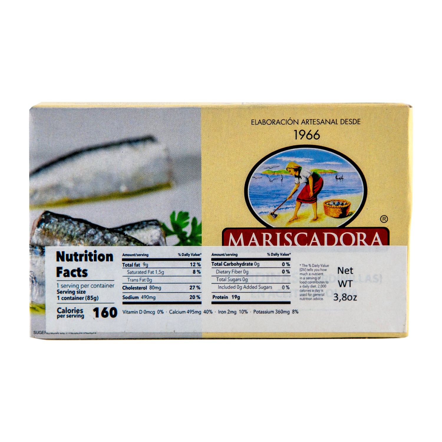 Mariscadora Small Sardines in Olive oil