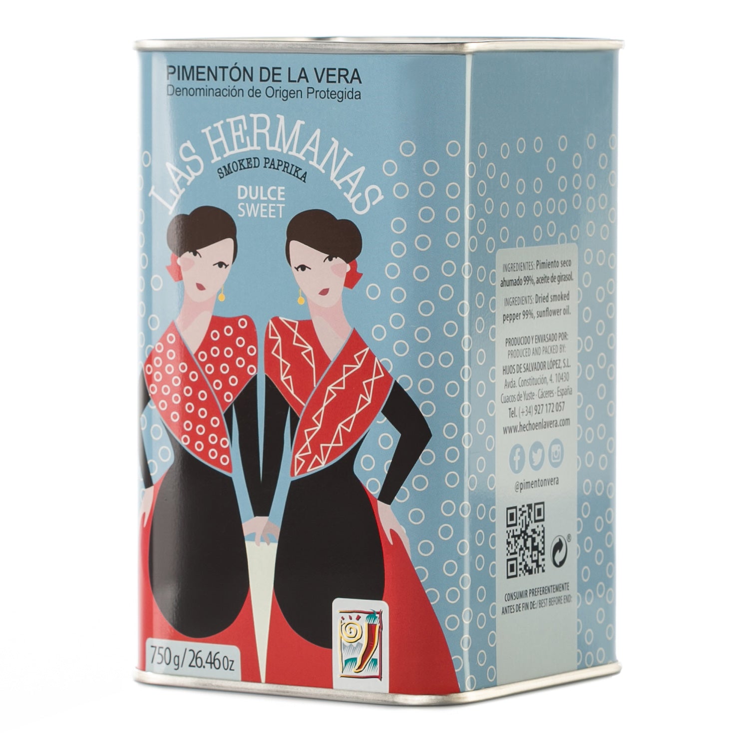 Smoked Paprika SWEET - LAS HERMANAS