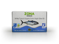 ZONA Ocean White Tuna in Organic Extra Virgin Olive Oil MSC Certified