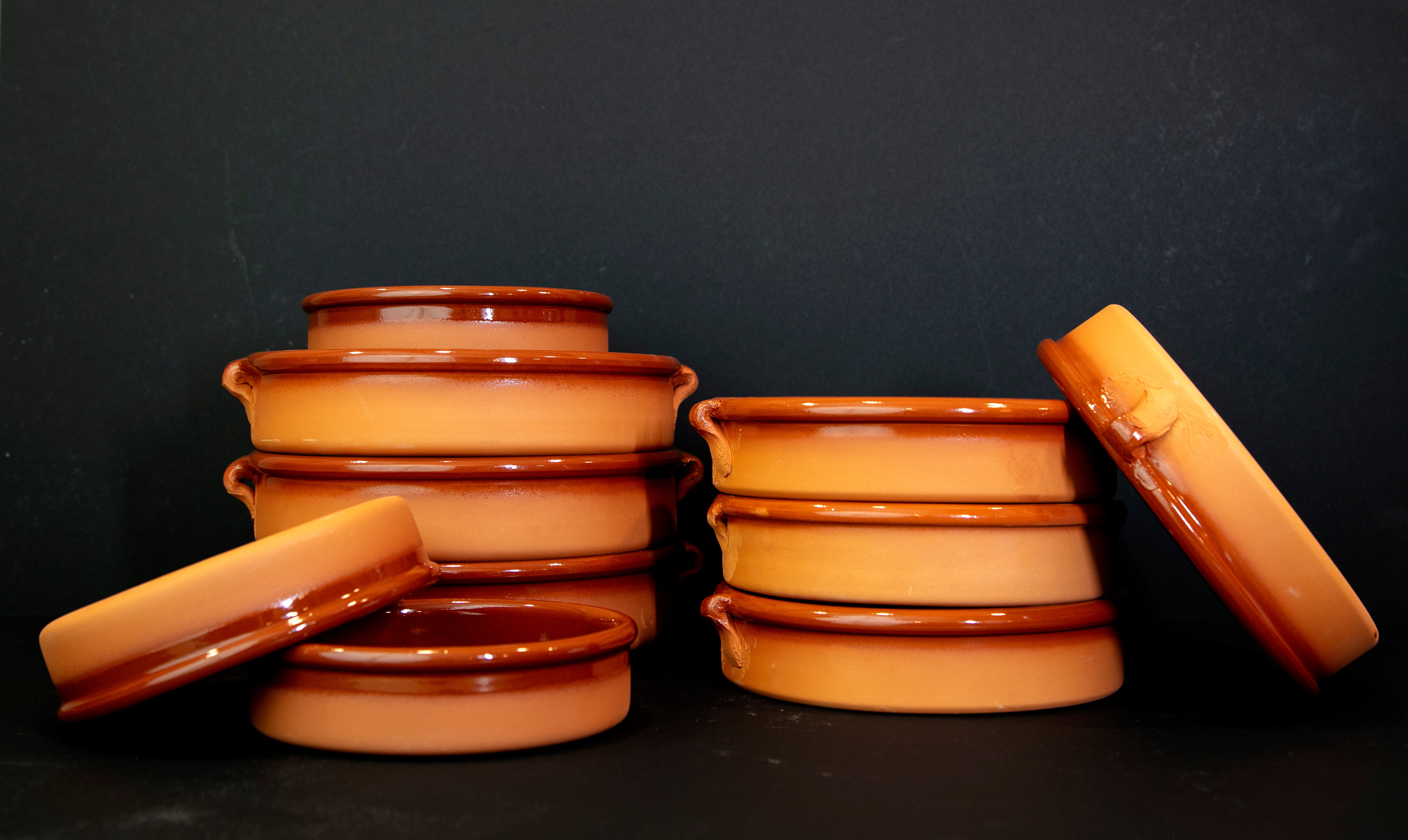Terracotta "Cazuela" Clay Cookware
