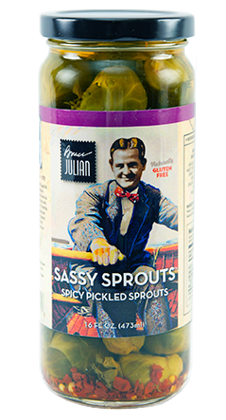 Bruce Julian Sassy Brussels Sprouts Spicy 16-oz 